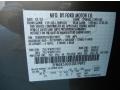 TK: Mineral Gray Metallic 2012 Ford Flex Limited Color Code