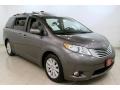 Predawn Gray Mica 2011 Toyota Sienna Limited AWD Exterior