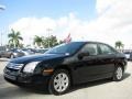 2008 Black Ebony Ford Fusion S  photo #13