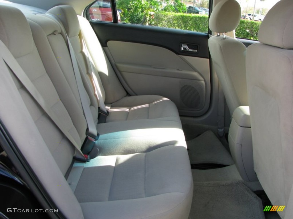 2008 Ford Fusion S Rear Seat Photo #60502682