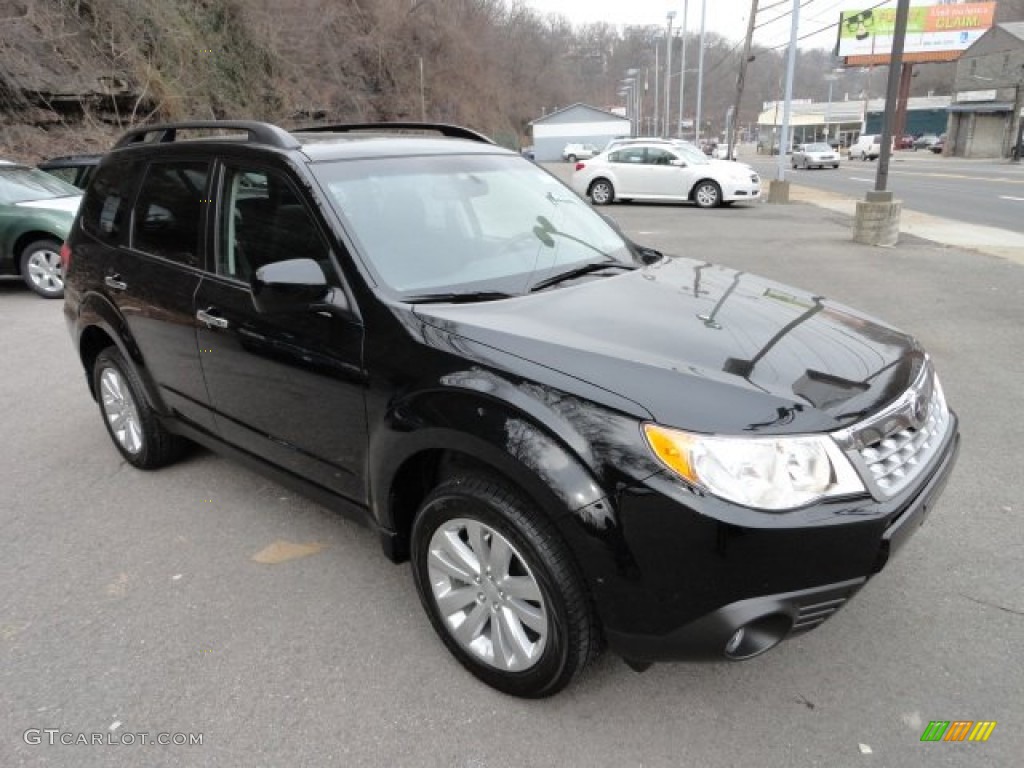 Obsidian Black Pearl 2012 Subaru Forester 2.5 X Premium Exterior Photo #60503402