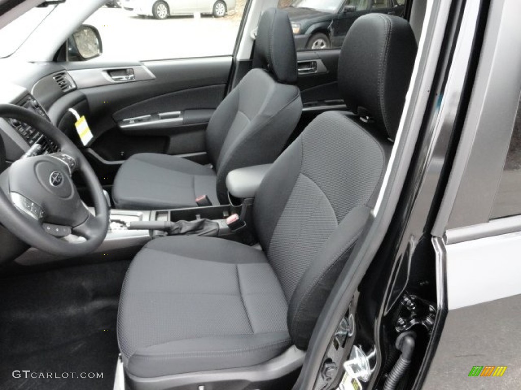 Black Interior 2012 Subaru Forester 2.5 X Premium Photo #60503420