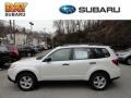 2012 Satin White Pearl Subaru Forester 2.5 X  photo #1