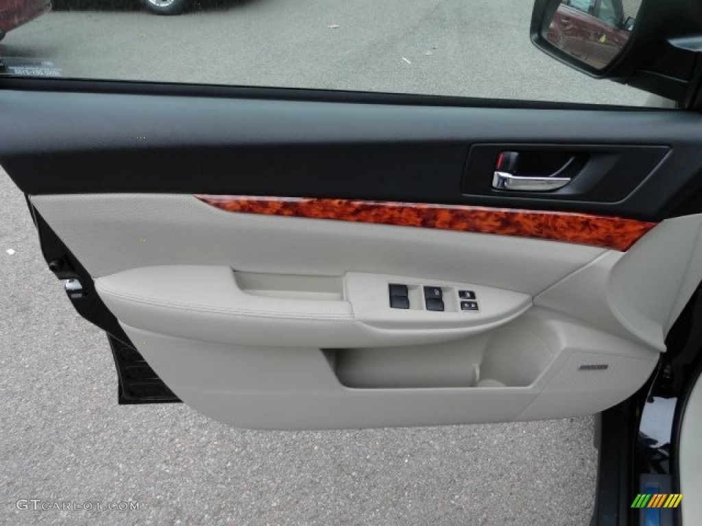 2012 Subaru Outback 3.6R Limited Off Black Door Panel Photo #60504350