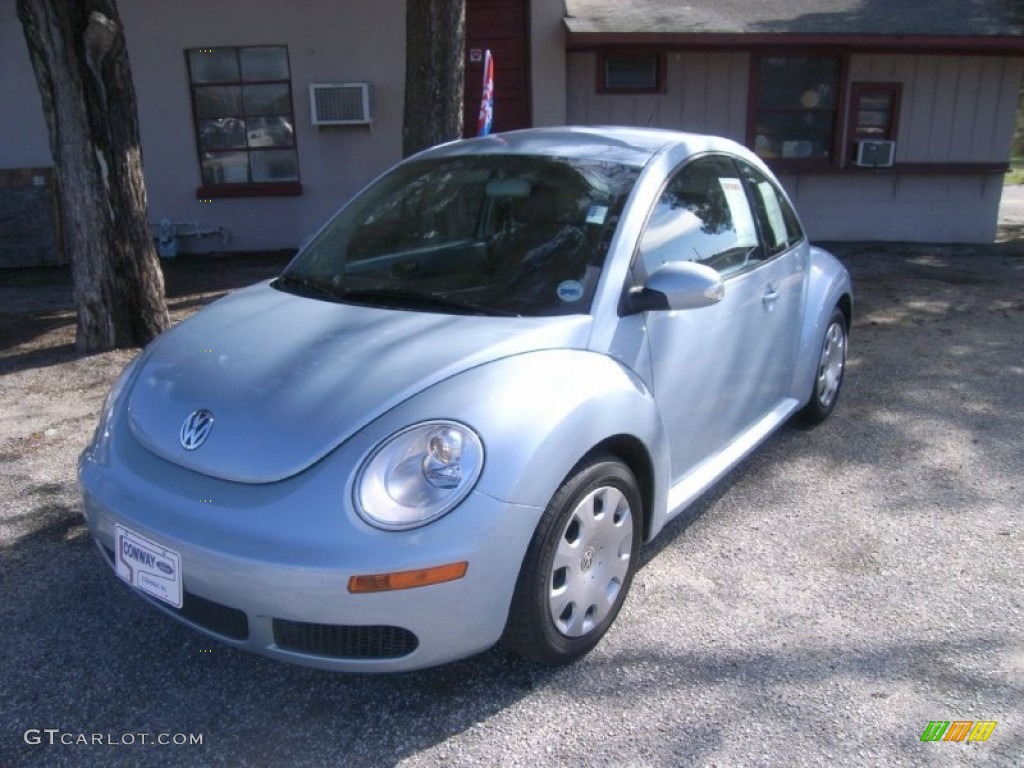 2010 New Beetle 2.5 Coupe - Heaven Blue Metallic / Black photo #1