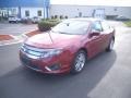 2010 Sangria Red Metallic Ford Fusion SEL  photo #1