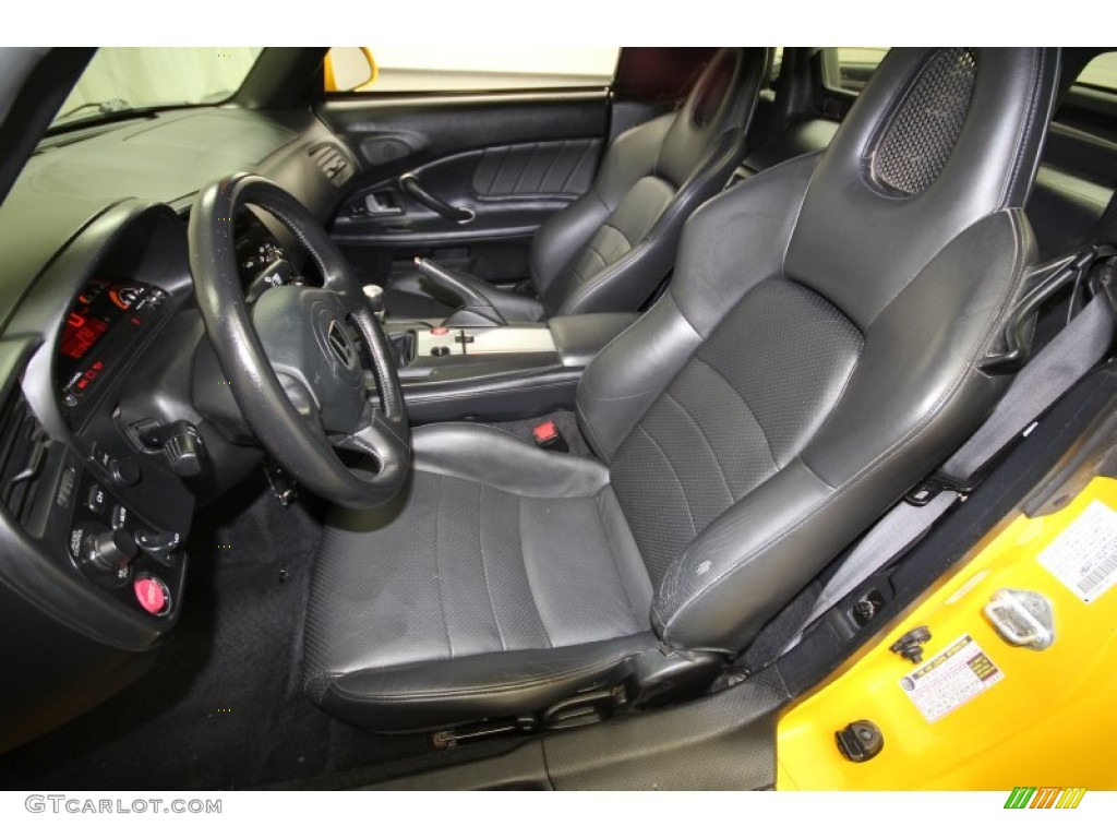 Black Interior 2004 Honda S2000 Roadster Photo #60507403