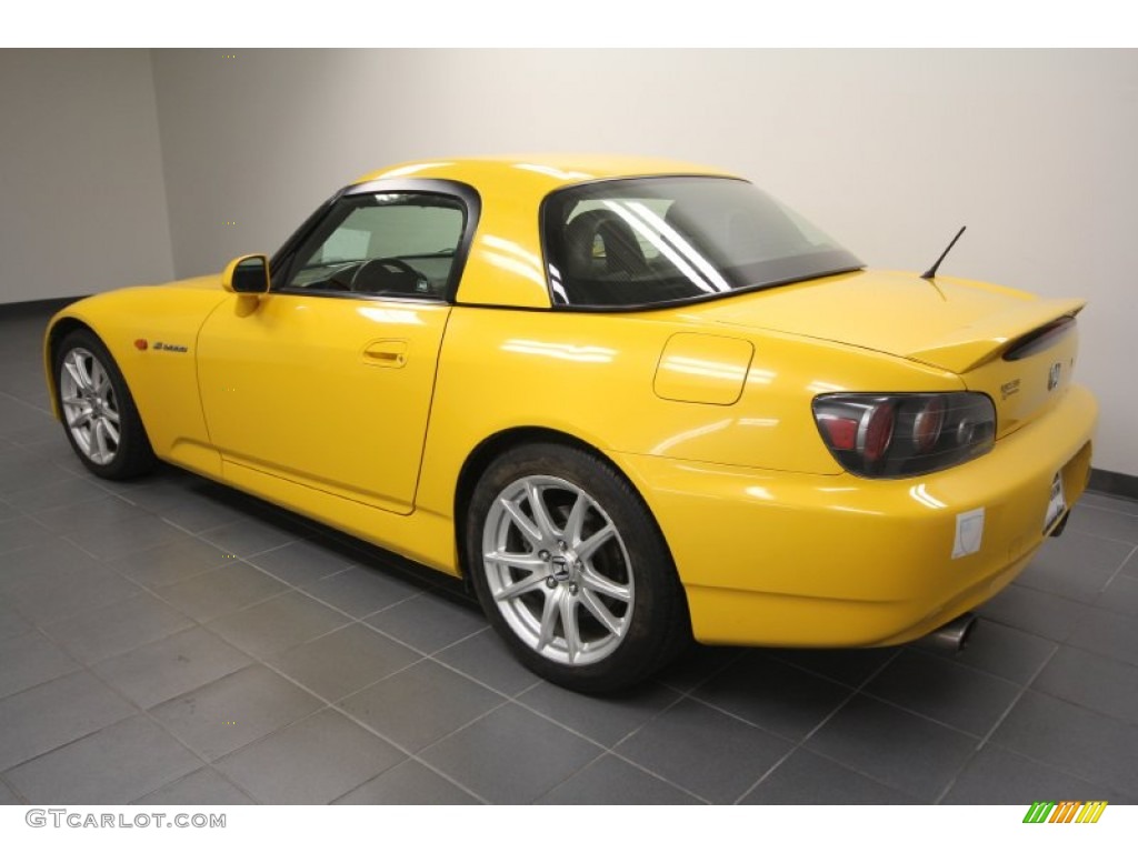 2004 S2000 Roadster - Rio Yellow / Black photo #5