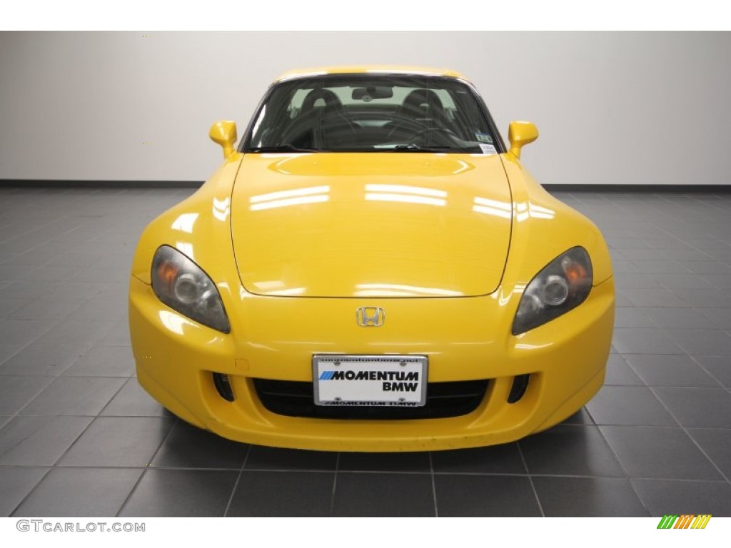 2004 S2000 Roadster - Rio Yellow / Black photo #6
