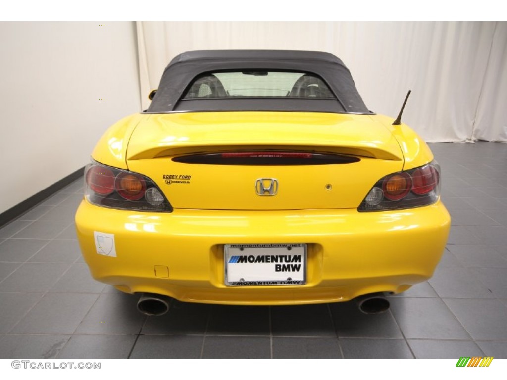 2004 S2000 Roadster - Rio Yellow / Black photo #13