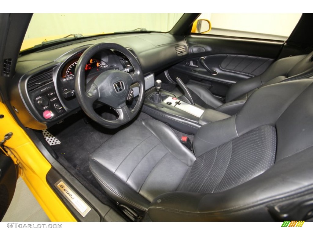Black Interior 2004 Honda S2000 Roadster Photo #60507498