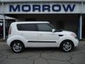 2011 Clear White Kia Soul +  photo #1