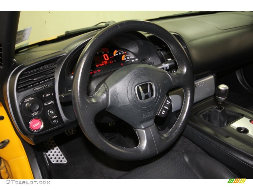 2004 S2000 Roadster - Rio Yellow / Black photo #28