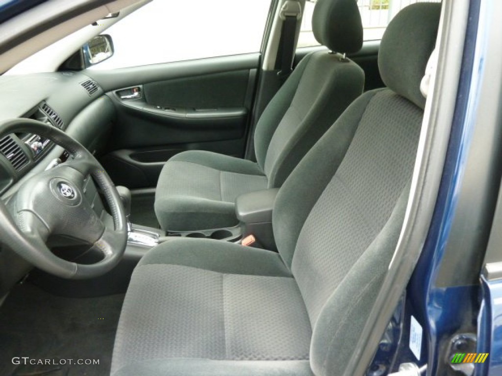 2007 Corolla S - Indigo Ink Pearl / Dark Charcoal photo #7