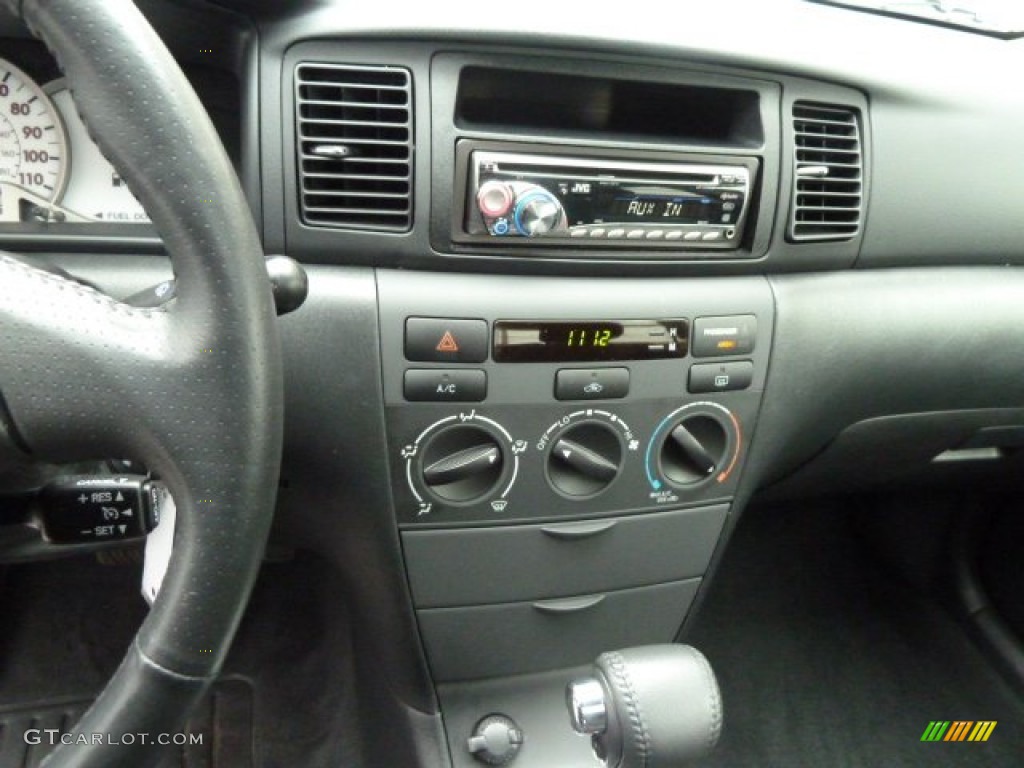 2007 Corolla S - Indigo Ink Pearl / Dark Charcoal photo #9