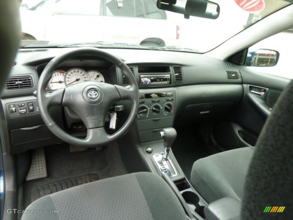 2007 Corolla S - Indigo Ink Pearl / Dark Charcoal photo #14