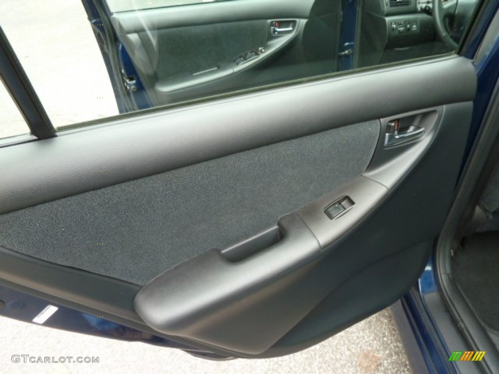 2007 Corolla S - Indigo Ink Pearl / Dark Charcoal photo #15