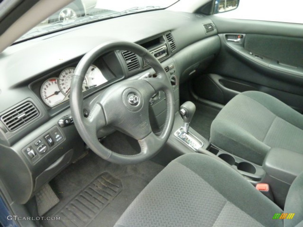 2007 Corolla S - Indigo Ink Pearl / Dark Charcoal photo #17