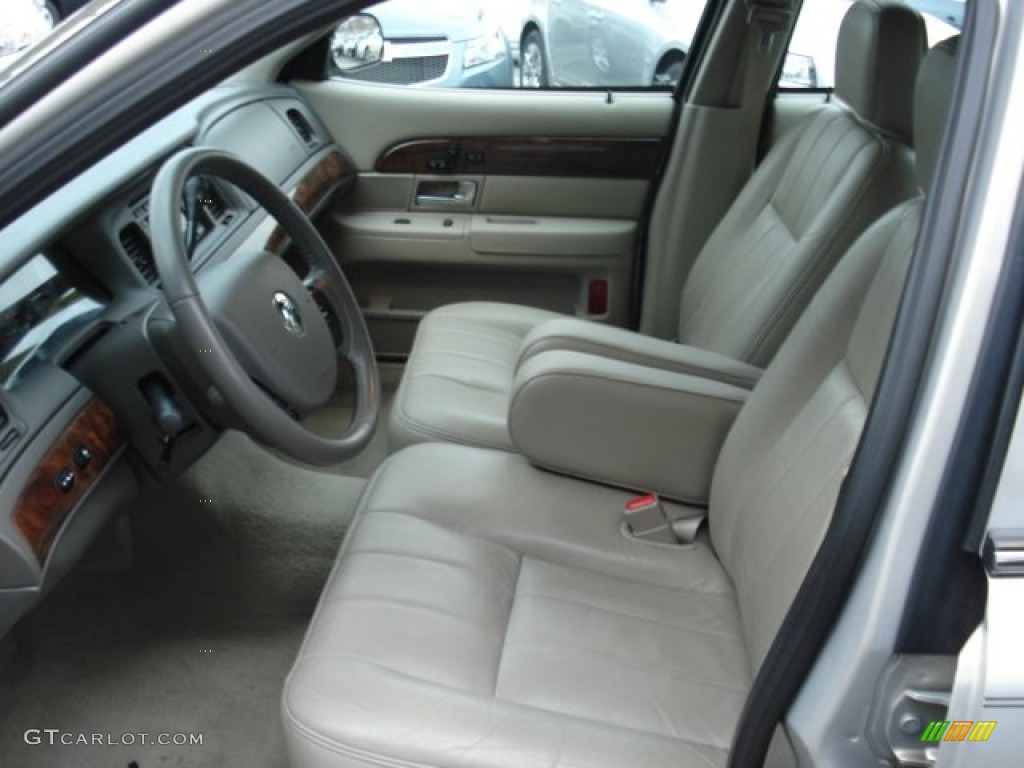 Medium Light Stone Interior 2008 Mercury Grand Marquis LS Photo #60508803