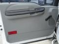 Oxford White - F450 Super Duty XL Crew Cab 4x4 Flat Bed Photo No. 9