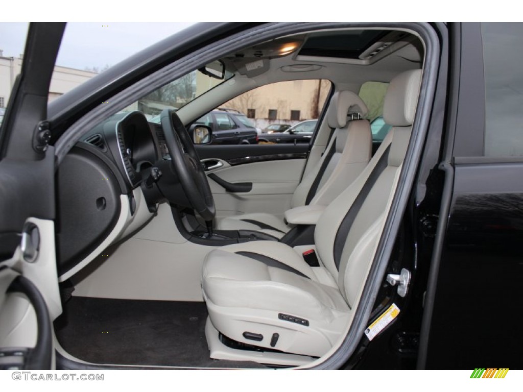 Parchment Interior 2009 Saab 9-3 Aero XWD Sport Sedan Photo #60509333