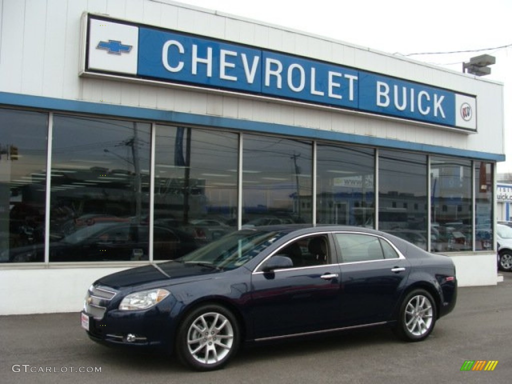 2011 Malibu LTZ - Imperial Blue Metallic / Cocoa/Cashmere photo #1