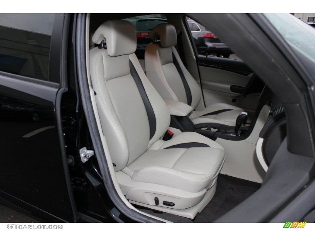 Parchment Interior 2009 Saab 9-3 Aero XWD Sport Sedan Photo #60509496