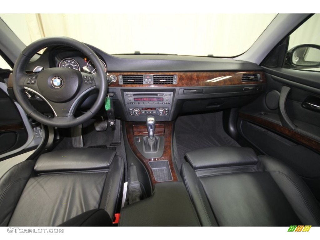 2009 3 Series 328i Coupe - Titanium Silver Metallic / Black photo #4