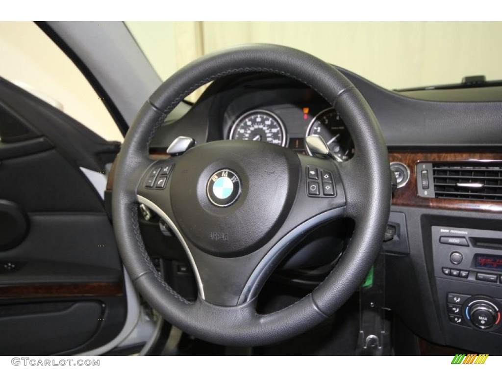 2009 3 Series 328i Coupe - Titanium Silver Metallic / Black photo #28