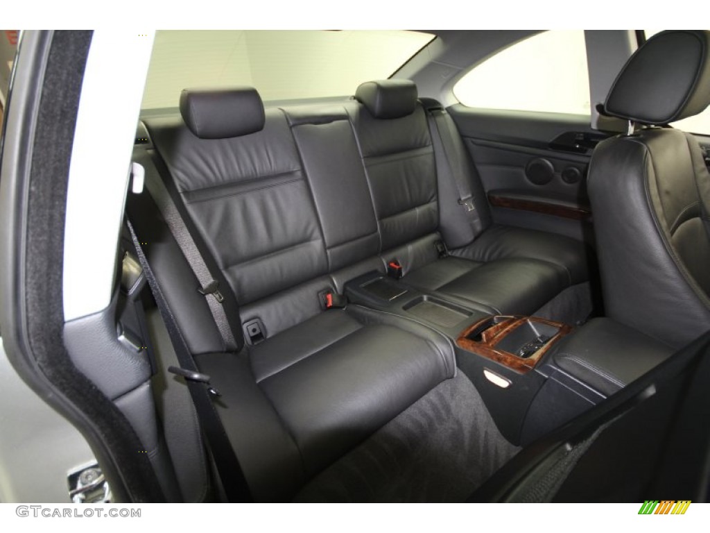 Black Interior 2009 BMW 3 Series 328i Coupe Photo #60509808