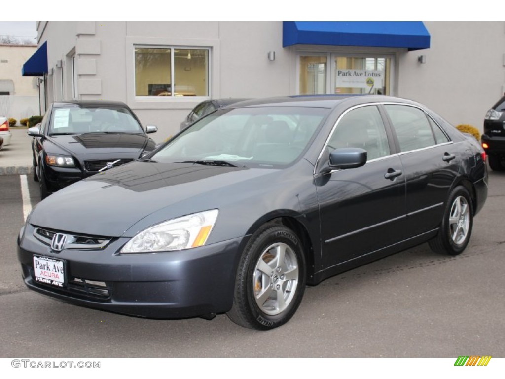 2005 Accord Hybrid Sedan - Graphite Pearl / Gray photo #1