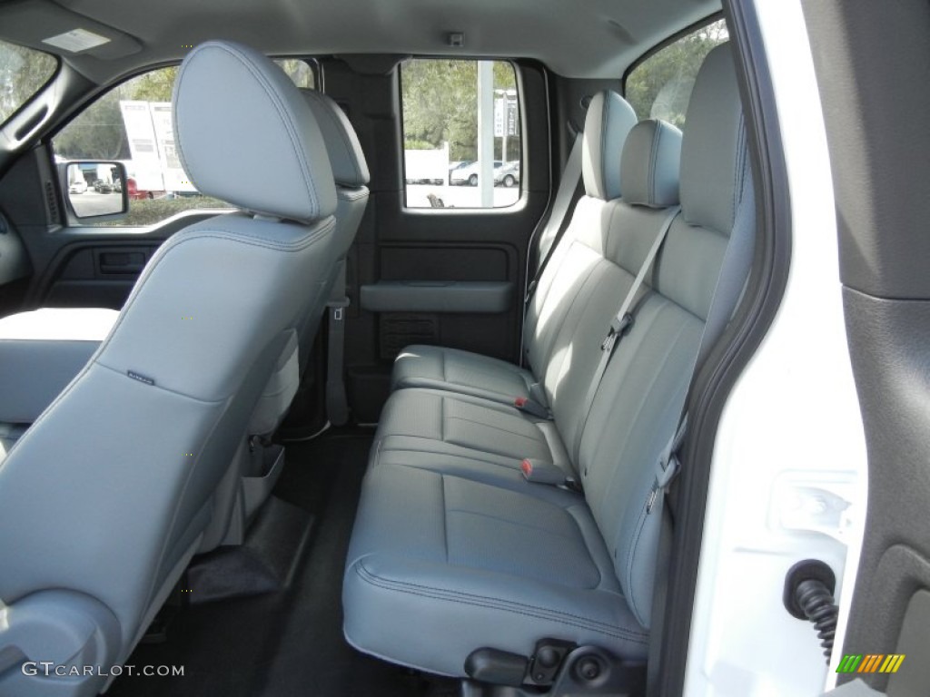 Steel Gray Interior 2012 Ford F150 XL SuperCab Photo #60511350
