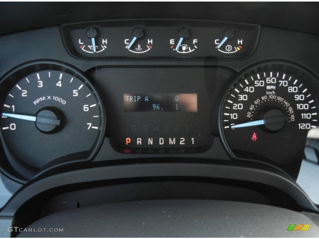 2012 Ford F150 XL SuperCab Gauges Photo #60511365