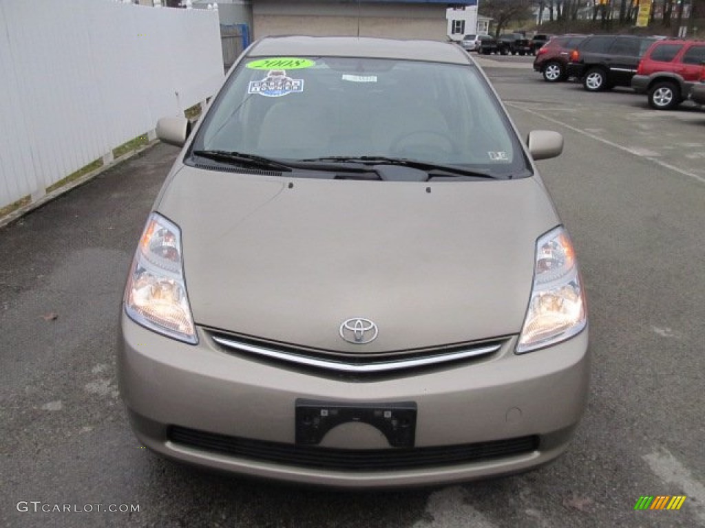 2008 Prius Hybrid - Driftwood Pearl / Bisque photo #4