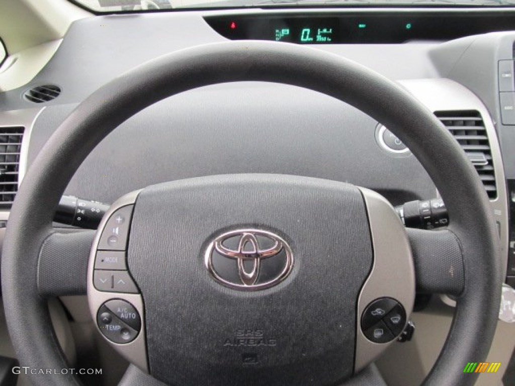 2008 Prius Hybrid - Driftwood Pearl / Bisque photo #13