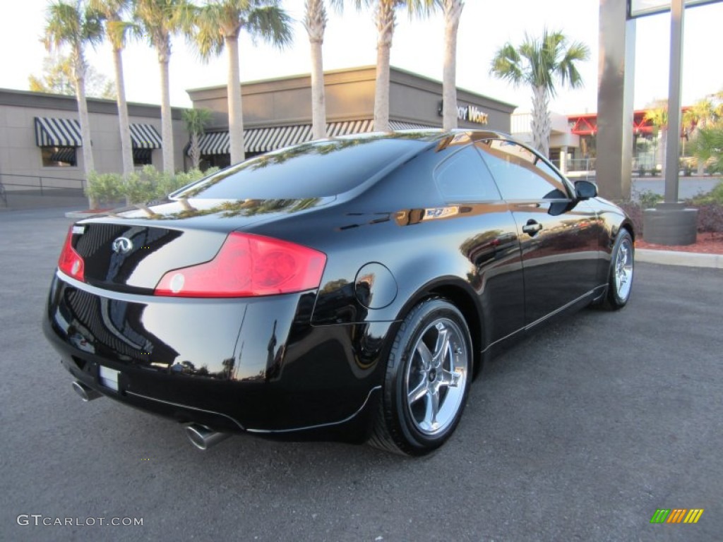 Black Obsidian 2005 Infiniti G 35 Coupe Exterior Photo #60511629