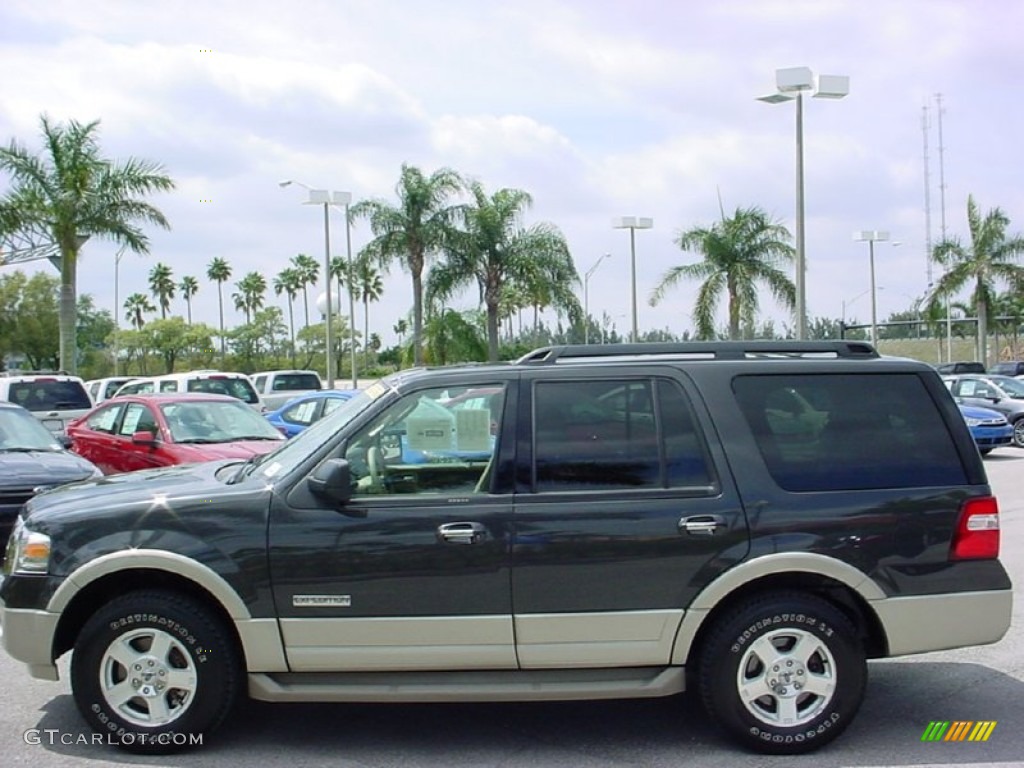 Carbon Metallic 2007 Ford Expedition Eddie Bauer Exterior Photo #60511672