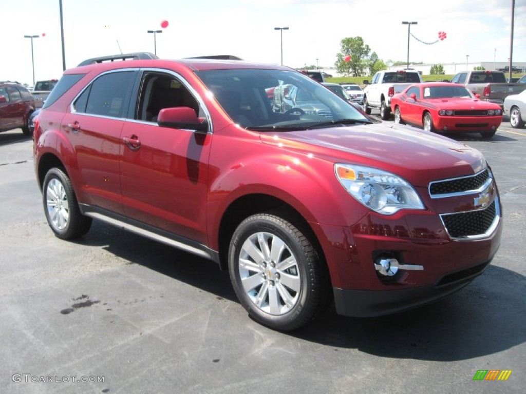 Cardinal Red Metallic 2011 Chevrolet Equinox LT Exterior Photo #60511753