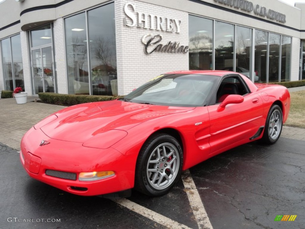 2004 Corvette Z06 - Torch Red / Torch Red photo #1