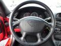 2004 Chevrolet Corvette Torch Red Interior Steering Wheel Photo