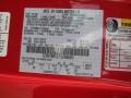D3: Torch Red 2007 Ford Mustang Shelby GT500 Coupe Color Code