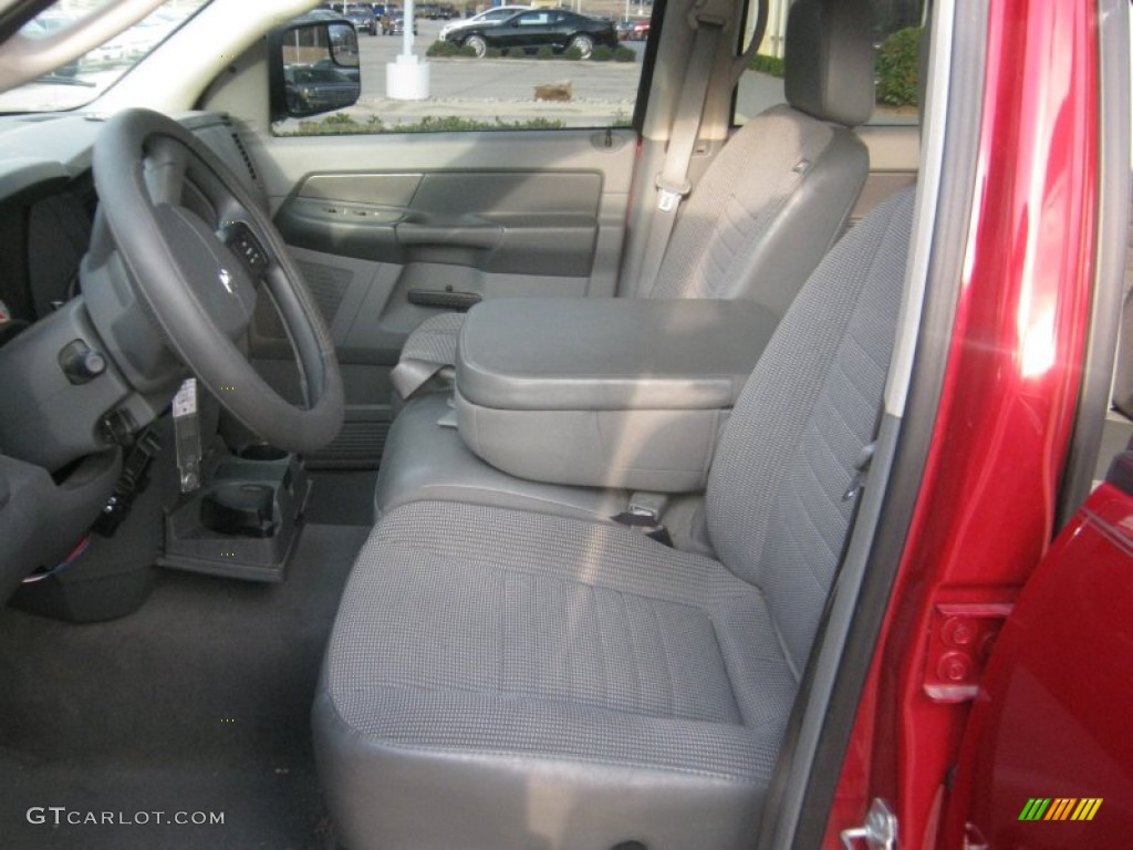 2008 Dodge Ram 3500 Laramie Quad Cab Dually Front Seat Photo #60512541