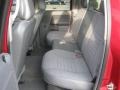 2008 Dodge Ram 3500 Laramie Quad Cab Dually Rear Seat