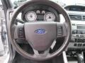 Charcoal Black 2008 Ford Focus SES Sedan Steering Wheel