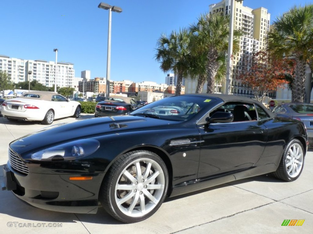 Black 2006 Aston Martin DB9 Volante Exterior Photo #60513508