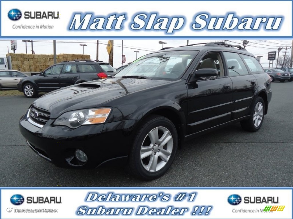 Obsidian Black Pearl Subaru Outback