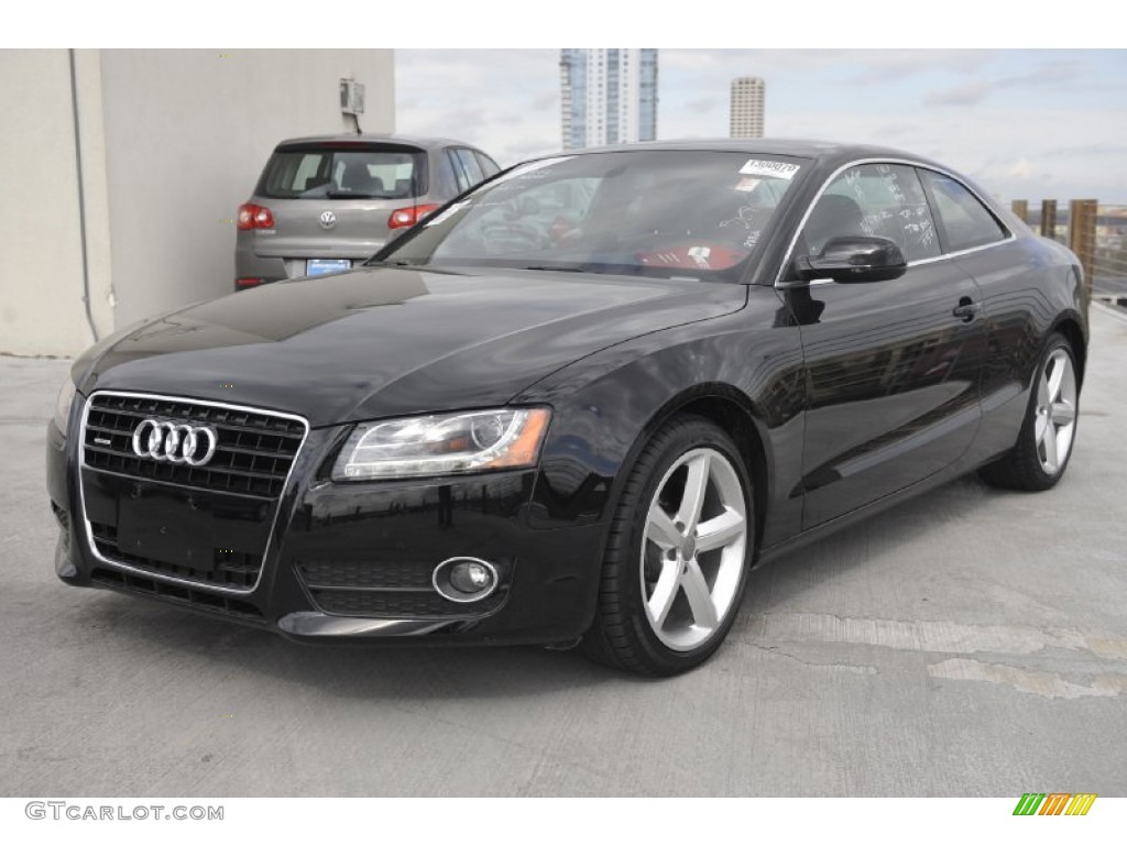 Brilliant Black 2010 Audi A5 3.2 quattro Coupe Exterior Photo #60516081