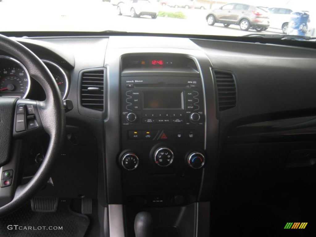 2011 Sorento LX V6 - Pacific Blue / Black photo #9