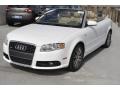 Ibis White - A4 2.0T Cabriolet Photo No. 3