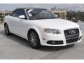 Ibis White - A4 2.0T Cabriolet Photo No. 9